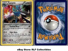 2016 Pokemon, XY Fates Collide, #63/124 Lucario, Holo Rare