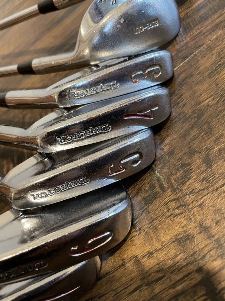 Ben Hogan Director Iron Set 9 pcs RH Steel Flex S Used - Image 4 of 4