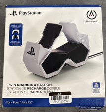 PlayStation PowerA PS5 Twin Charging Station DualSense Controllers Dock