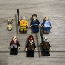 LEGO Avatar: The Last Airbender Minifigure Lot Aang, Zuko, Katara, Sokka, Momo