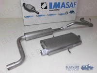 Imasaf Auspuffanlage Ab Kat für Chrysler Voyager 3.0 + 3.3 1984-1995|Msd+Endtopf