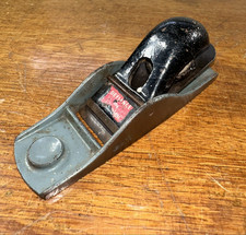 VINTAGE DEFIANCE (STANLEY) WOODWORKING BLOCK PLANE USA MADE 5 1/2" x 1 5/8"