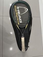 HEAD INTELLIGENCE I.S9 OVERSIZE TENNIS RACQUET BLACK GREEN With Bag