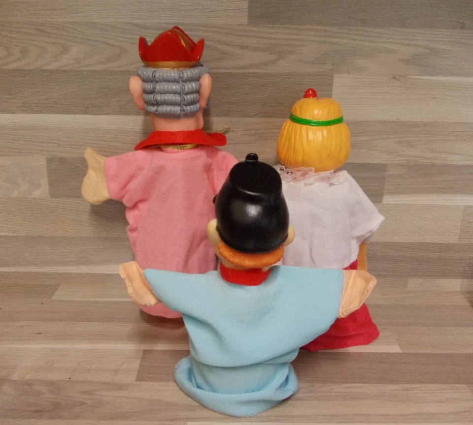 Simba Kasperle Puppen Kasperletheater Handpuppen Theater Kasperlfiguren 3er Set - Bild 2 von 2