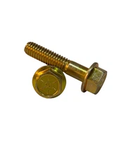 (100 Pcs) 5/16″-18x1 1/2" Grade 8 Hex Flange Bolt (PT) Zinc Yellow Trivalent