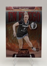2025 Panini Select WNBA - En Fuego Hailey Van Lith #2 (RC)