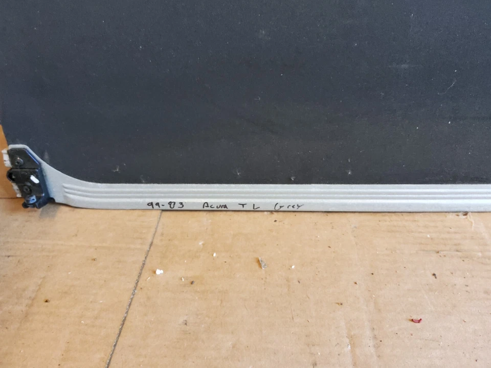 Acura TL 1999-2003 techo corredizo techo corredizo techo corredizo visera sombra cubierta de puerta OEM GRIS Foto 3 de 4