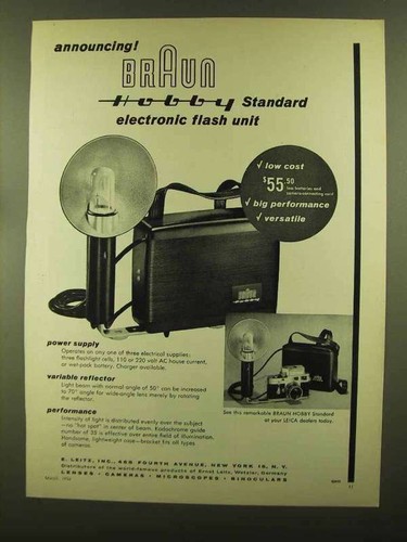 Flash électronique Braun Hobby Computer 17 BC - Vintage Années 70/80 - Occasion