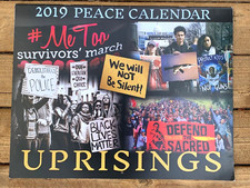 UPRISINGS 2019 PEACE CALENDAR COLLECTIBLE Wall Calendar 2019