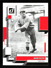 Babe Ruth Pitching Variation 2022 Donruss  #229 Boston Red Sox