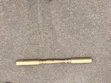  4 X Long Vintage Carved Wood Reclaimed Timber table Wood leg 90x4cm 