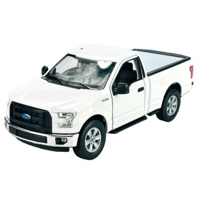 Welly NEX White 2015 Ford F-150 Regular Cab Kids Model Diecast Toy