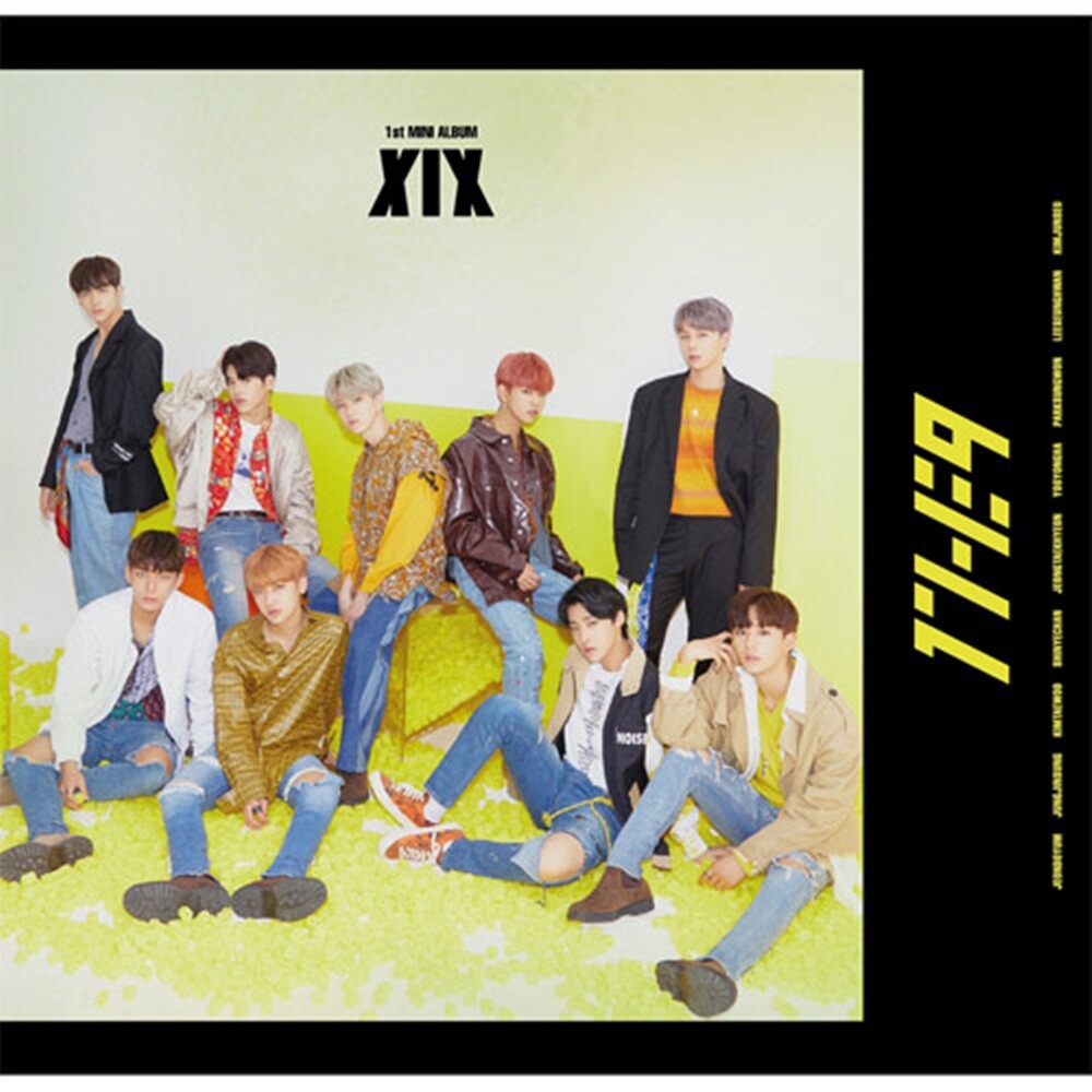K-POP 1THE9 1st Mini Album XIX CD+Booklet+P.Card+Lyrics+Stand