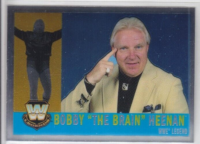 BOBBY THE BRAIN HEENAN ( Vintage! 2006 * WWE TOPPS HERITAGE CHROME