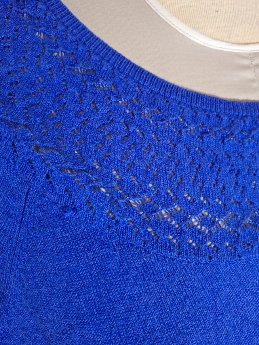 Haut Femme Jaclyn Smith - Taille XL - Bleu - Occasion Très Bon État