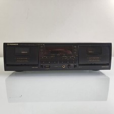 Pioneer CT-W504R Vintage Stereo Double Cassette Deck
