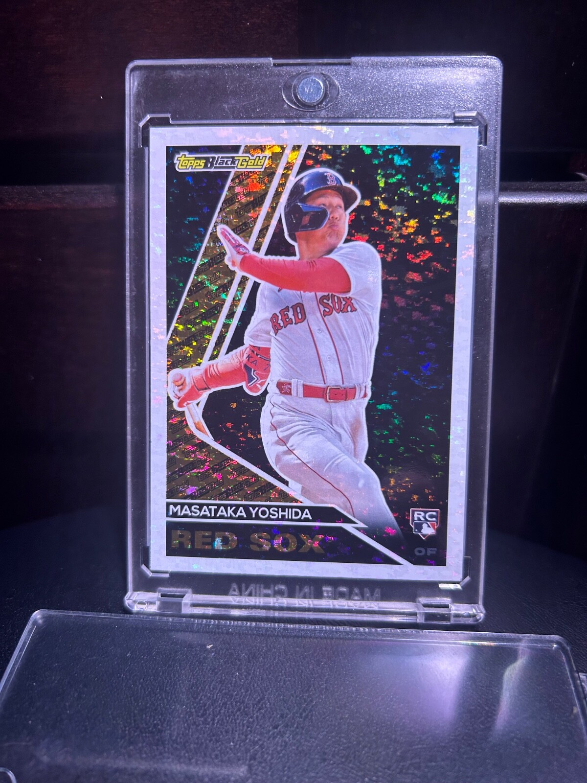 2023 Topps Update Black Gold Rookie Masataka Yoshida #BG8 Insert Card