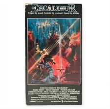 Excalibur VHS Orion Pictures 1997 Nigel Terry Helen Mirren Patrick Stewart