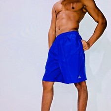 Adidas 90s NWT Rare Pattern Vintage Soccer Shorts Glanz Satin Nylon Silky Blue S