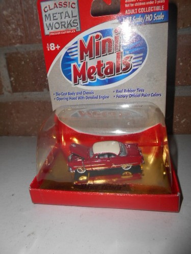 Classic Metal Works #30101-A Vintage 1953 Ford Victoria Red HO Scale - Picture 2 of 6