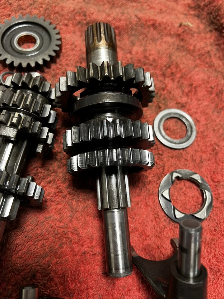 Suzuki DRZ 125 L 2003-2019 Kawasaki KLX 125 transmisión transmisión engranajes eje Foto 4 de 4