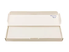 DENTAL LAB JEWELRY UTILITY BEADING CARDING WAX ROPE STRIPS WHITE 12 oz BOX 