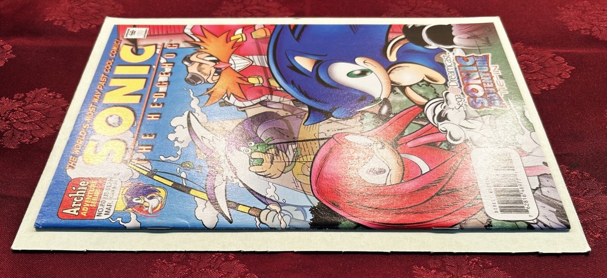 SONIC The HEDGEHOG Comic Book #80 March 2000 First Edition Bagged