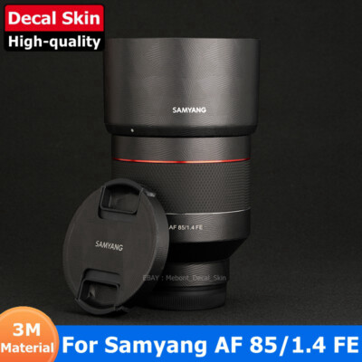 For Samyang AF 85mm F1.4 FE Decal Skin Camera Lens Sticker Vinyl Wrap Film