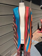 Previously Owned Haute Hippie Long Wrap in Multi Color - OS