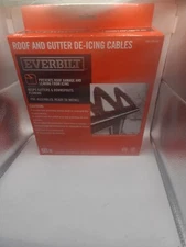 Everbilt 60ft. Roof De-Icing Cable Kit Gutter Downspouts Winter Mounting Cable