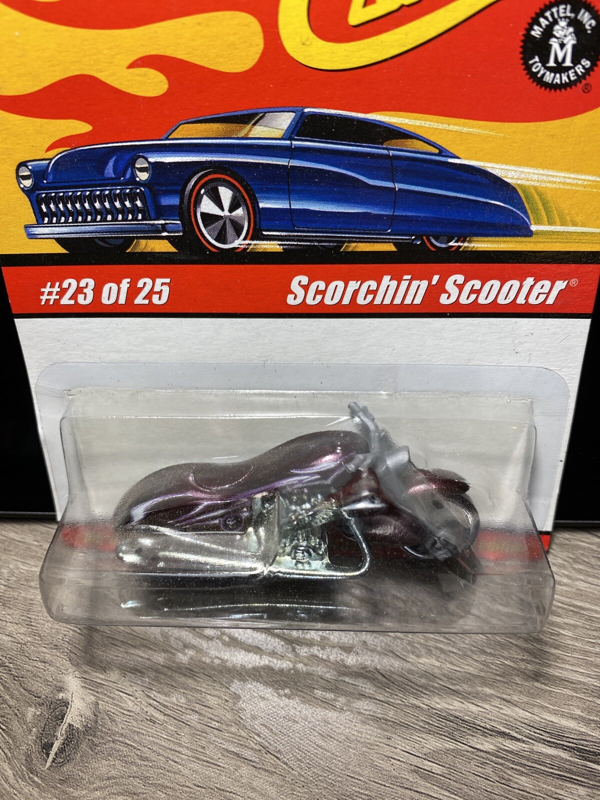 HOT WHEELS 1/64 CLASSICS SCORCHIN SCOOTER Purple eBay