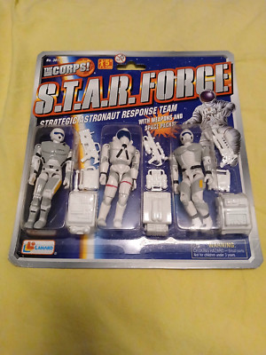 The Corps Star Force Set 3 Figuren Lanard 1997 Neu.