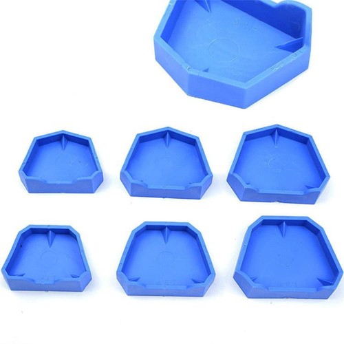Rubber Dental Lab Plaster Model Former Base Molds Equipment Blue Pack