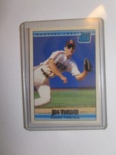 1992 Donruss Jim Thome Rated rookie card #406~. rookie card picture