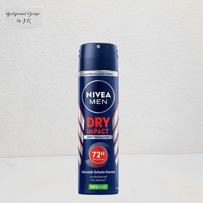 150ml Nivea Men Dry Impact 72h Anti Transpirant Deodorant Spray Extra Schutz