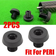 2pcs Billiard Rubber Bumper Pool Block Butt Connected Extension Fits for PERI US