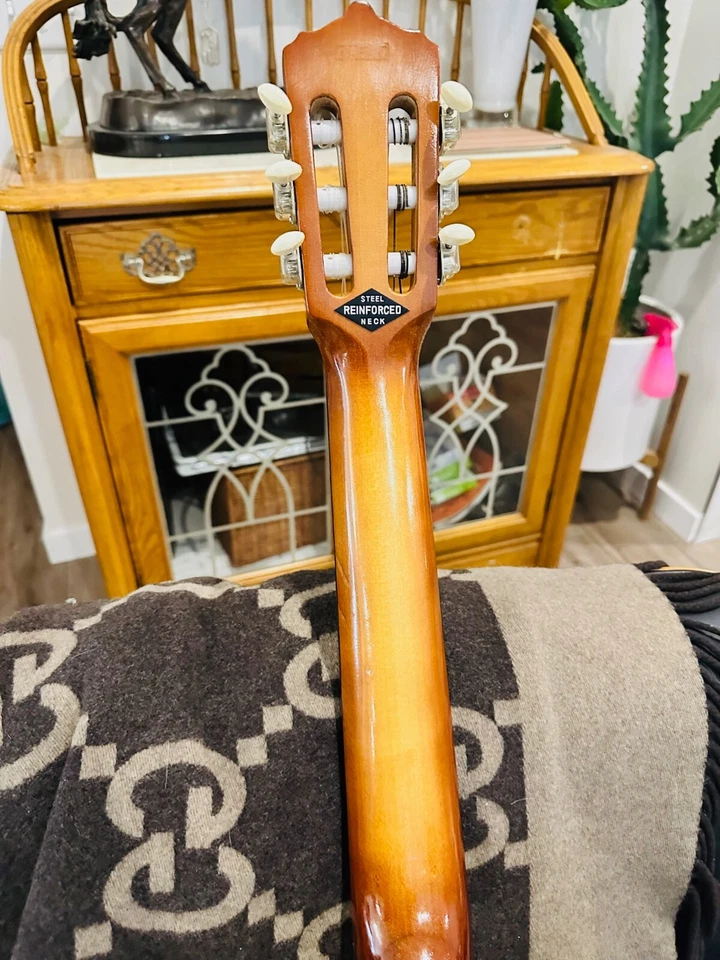 Guitarra Acústica Clásica De Colección Años 70 Kawai Japón G-250 Coleccionista de Música Natural Foto 2 de 4