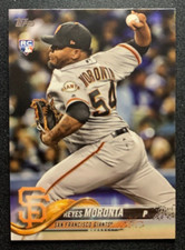 2018 Topps #519 Reyes Moronta RC Giants