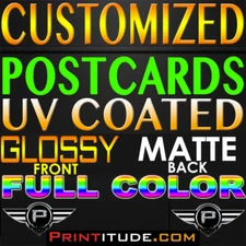 5000 Full Color 4x6 GLOSSY FRONT MATTE BACK 2 SIDED PROFESSIONAL PRINTING+DESIGN