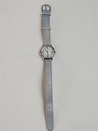Reloj de pulsera Vintage Timex Indiglo Wr 30M de mujer azul claro Banda De  Cuero | eBay