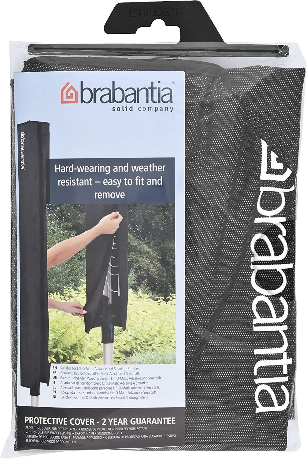 Brabantia Washing Line Cover Black Rotary Airer Clothes Zip Waterproof Protector eBay