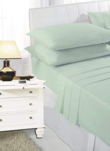 2 X Pillow Case Pair Extra Large Luxury Polycotton 22 x 31 Fit Large Box Pillow - Picture 12 of 21