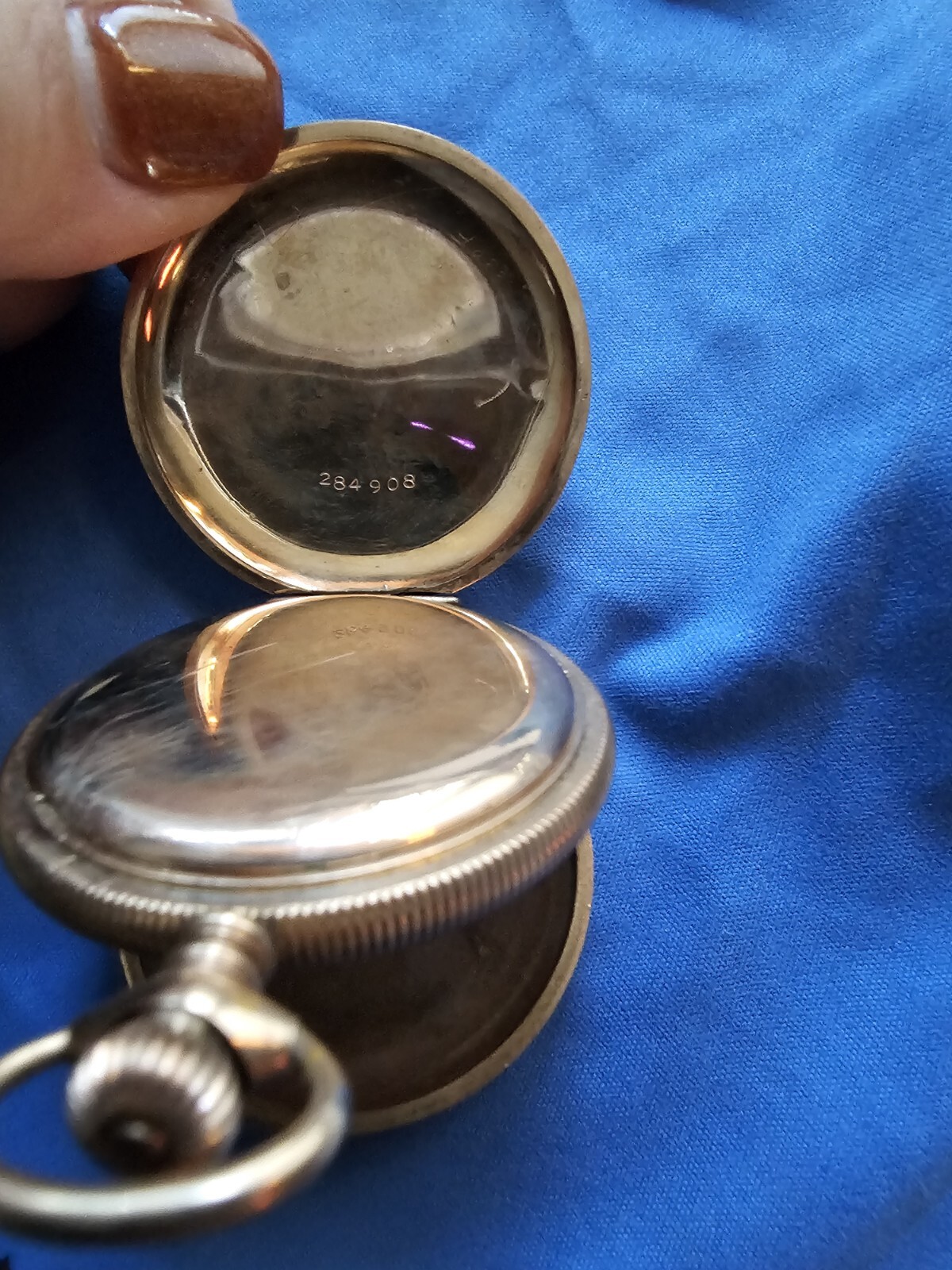 Vintage Elgin Goldtone Pocket Watch Not Working eBay