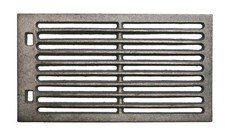 Griglia in ghisa cenere per stufa e caminetto caduta cenere 335 x 190 mm.