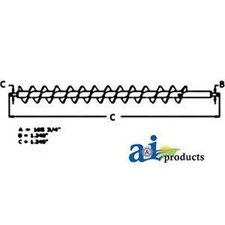 9802769 Auger, Unloading Ford / New Holland Combine: TR86,TR87,TR96,TR97,TR98