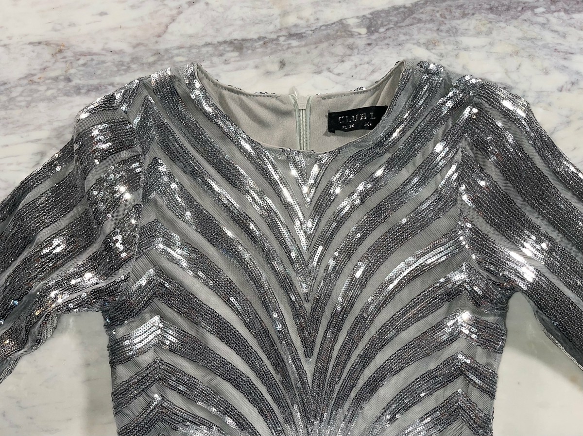 club london silver sequin dress Sequin dresses that will turn heads at any event Featured is the , Shop now: bit.ly/33elJuM | Club L London