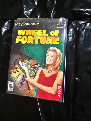 Sony Wheel of Fortune E Everyone Rating PlayStation 2 Multiplayer Video Game DVD