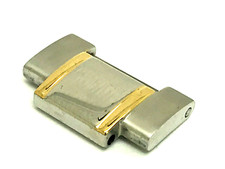 Bulova 98B384 Marine Star Men's Watch Extra Single Link Two Tone Steel 20mm