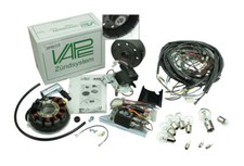 Produktbild - Vape 3 Set E Zündung Kabelbaum Lampen für Simson S51 S50 S53 S83 S70 12V 100W