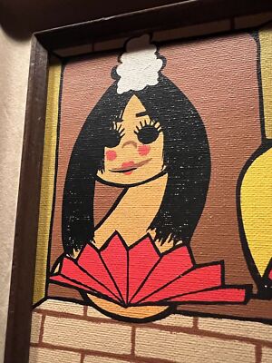 Xavier Cugat Original Screened Oil Lovers Leap 8x10 Hecho En